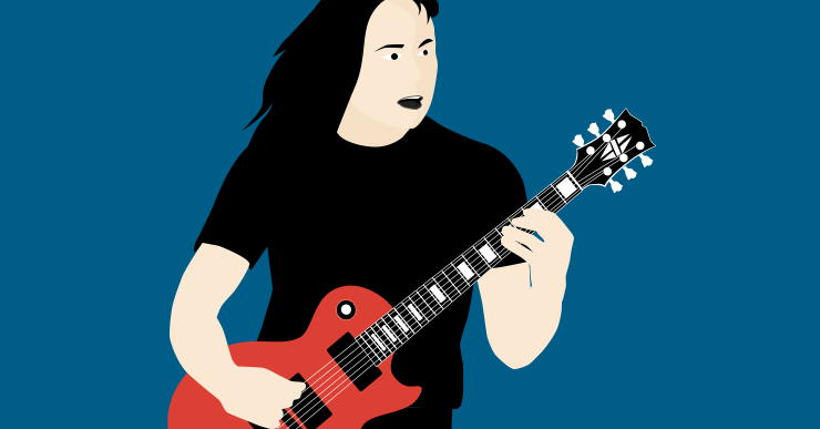 Double stop vibrato on guitar