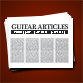 Articles about guitar playing
