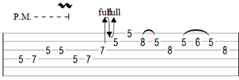 Improve Guitar Phrasing Example Variation Three Part One