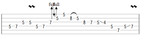 Improve Guitar Phrasing Example Variation Two