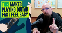 Get consistently clean guitar speed