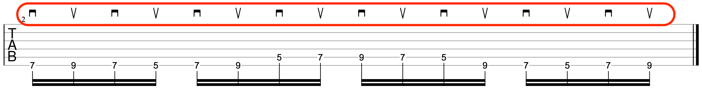 Economy picking motion