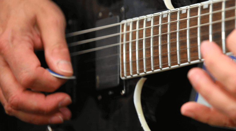 Guitar picking speed