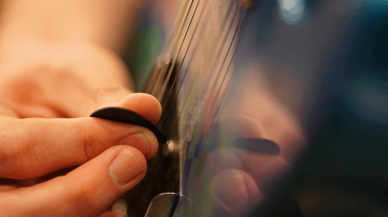 Fast guitar technique
