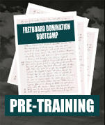 Fretboard Domination Bootcamp Pre Training