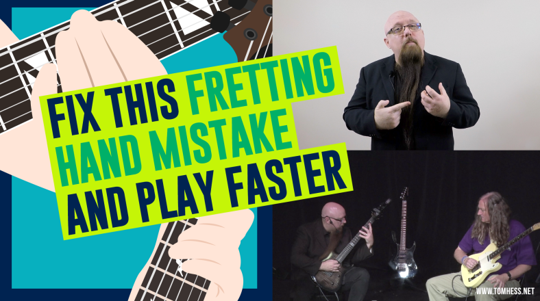 How fix fretting hand guitar technique
