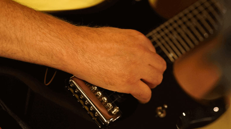 Guitar finger picking