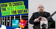 How to choose guitar string gauge