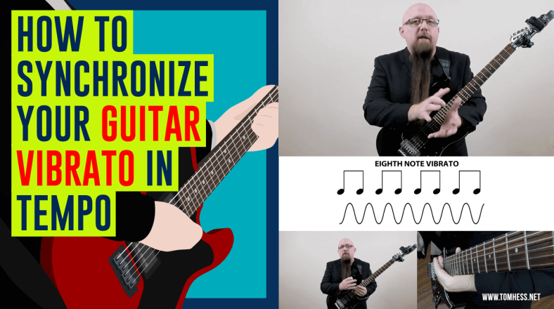 Guitar vibrato technique