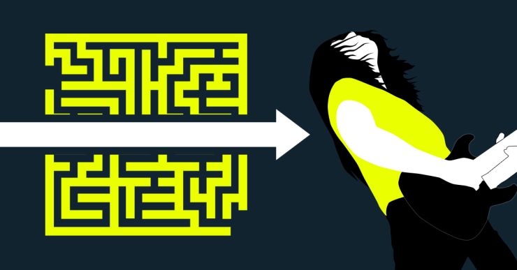 Make fast guitar playing easy