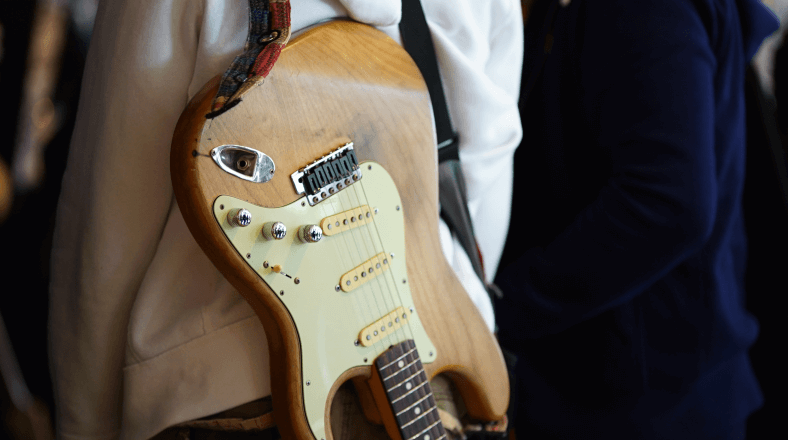 Practice away from guitar