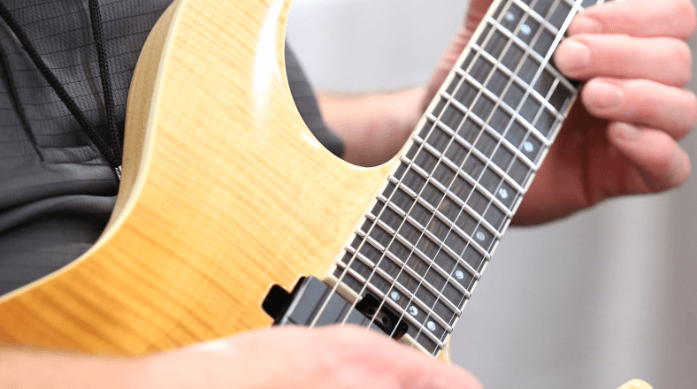 Sweep picking arpeggios