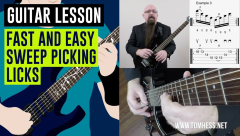 Master sweep picking technique