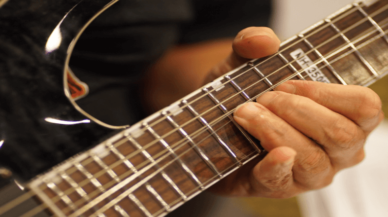 Guitar solo phrasing