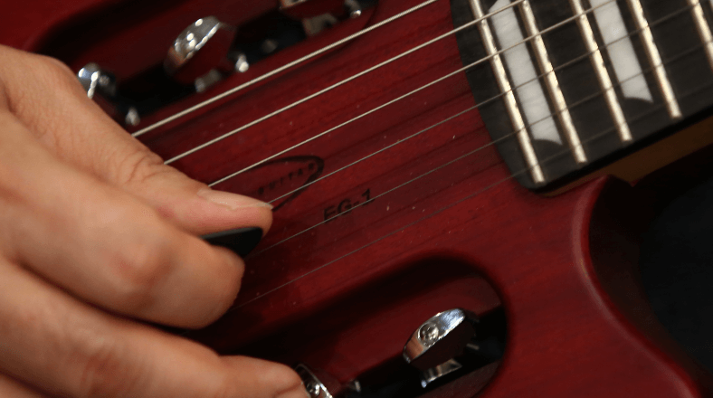 Lead guitar solo training