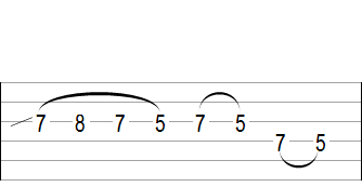 Lead Guitar Lick One Variation Three Part One