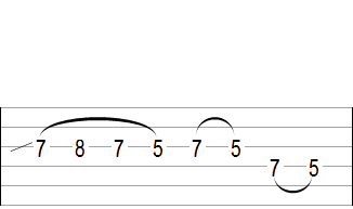 Lead Guitar Lick One Variation Two Part One