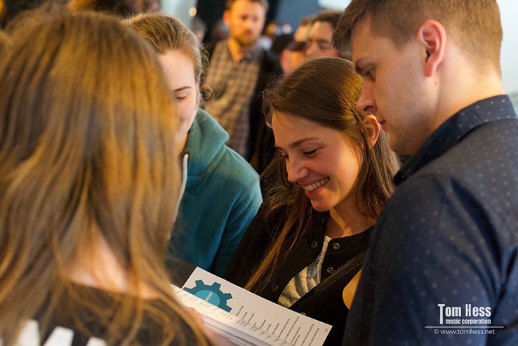 friends at Tom Hess events