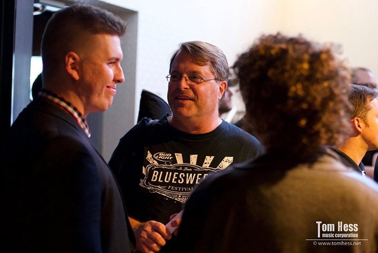 People meet at the events