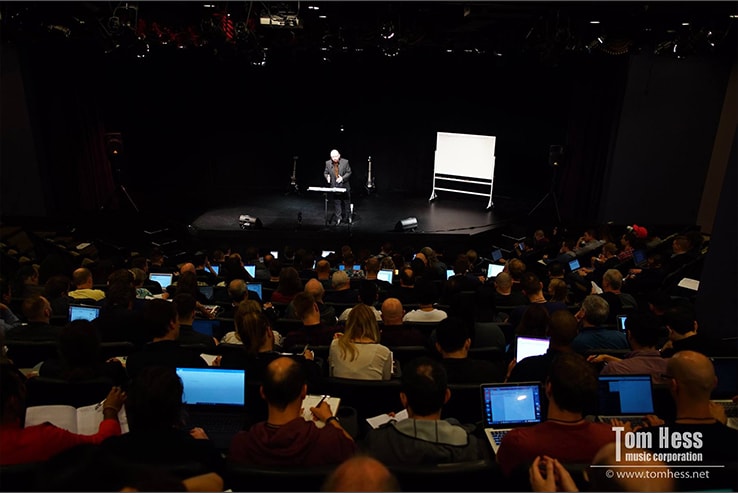 Tom Hess teaches at events