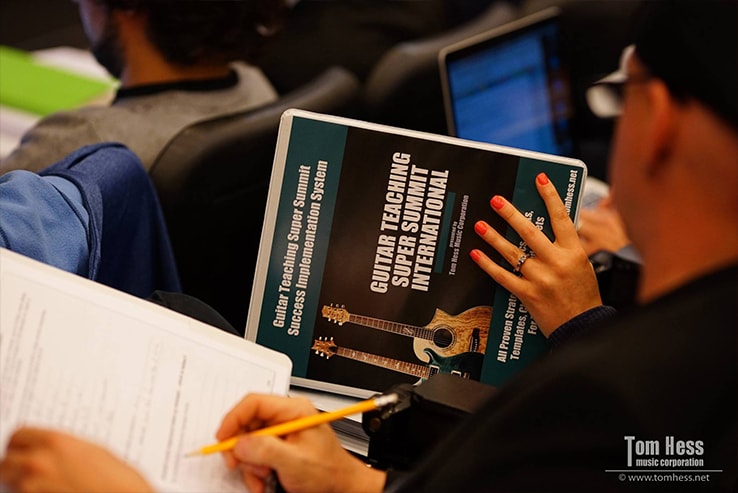 Training materials for guitar teachers