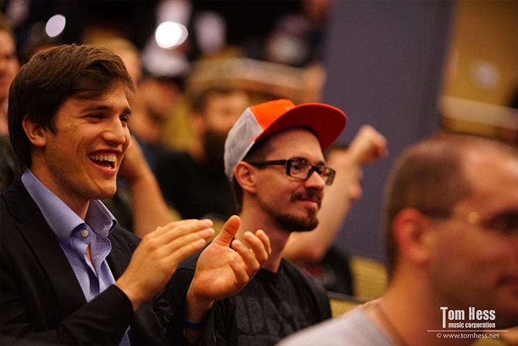 Students having fun at HESSFEST