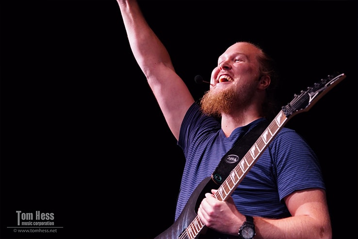 Live guitar performance