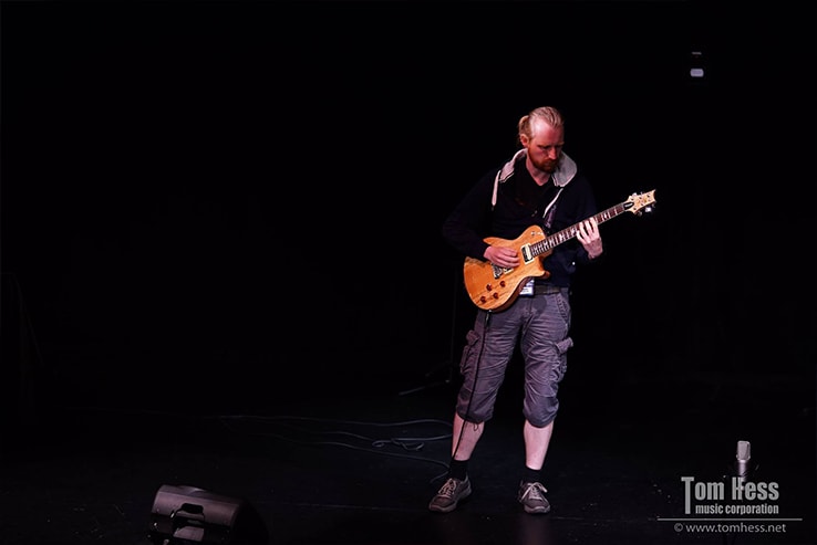 Live guitar performance