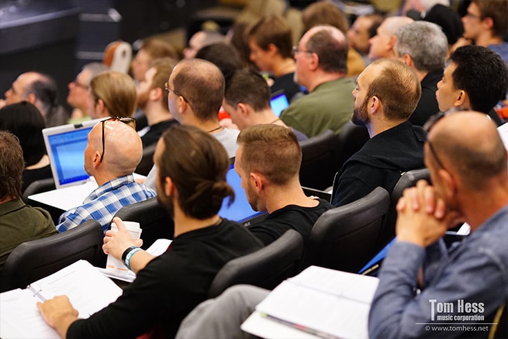 Live masterclass for musicians