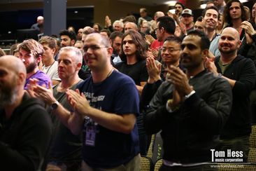 Happy guitar students