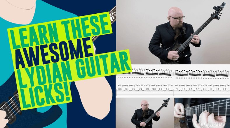 Lydian guitar licks