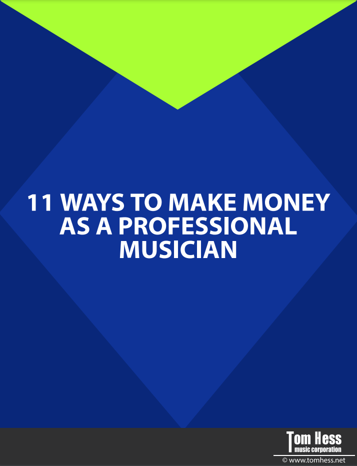 how to make money as a professional musician