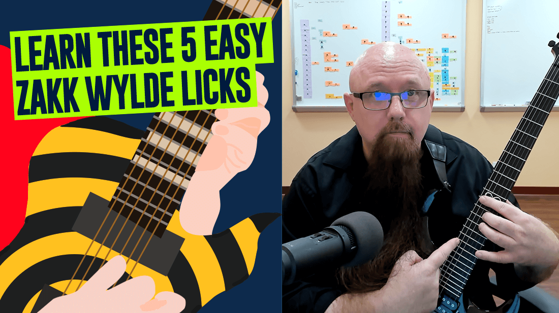 Easy Zakk Wylde Licks