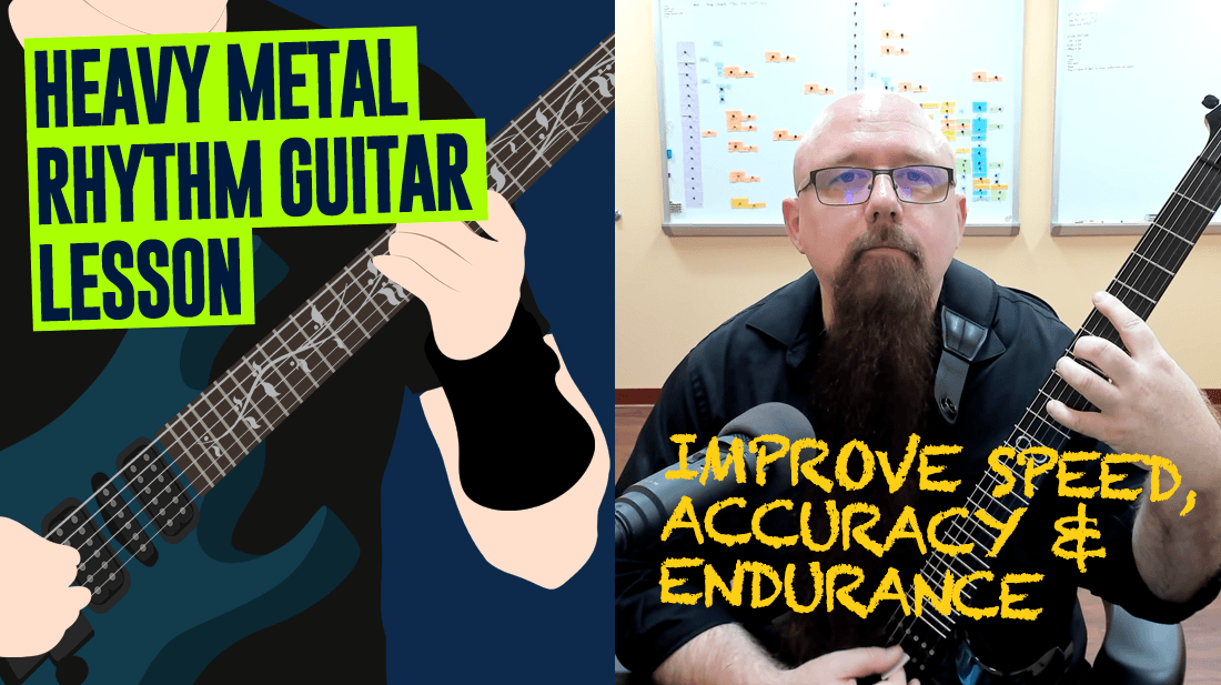 Heavy Metal Rhythm Guitar Lesson