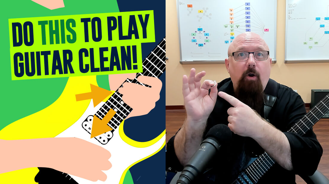 How to play guitar clean