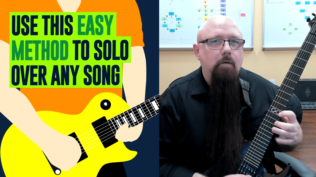 Easy method to solo over any song