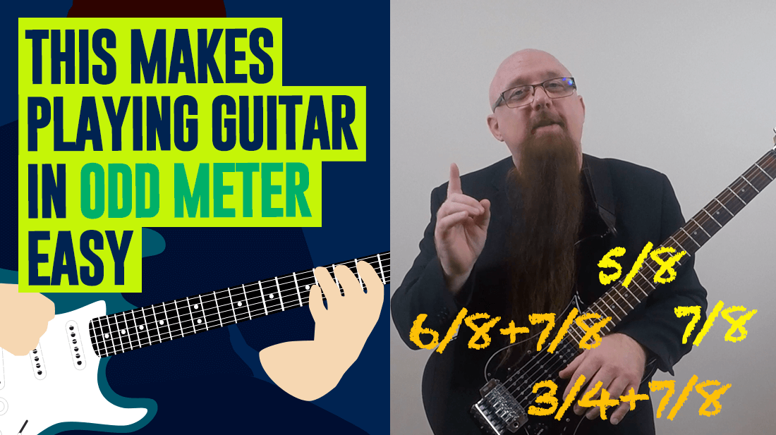 Playing guitar in odd meter