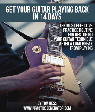 How to restore your guitar technique after a long break