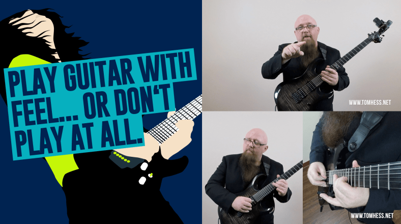 Play guitar with feeling