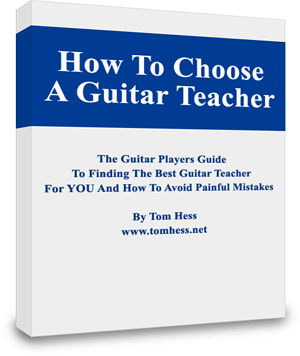 Guide On How To Choose A Guitar Teacher