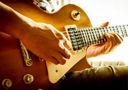 Guitar Playing Photo