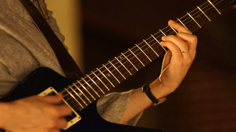 Write songs on guitar