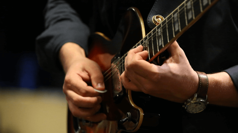 Sweep picking arpeggios