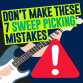 Sweep picking guide