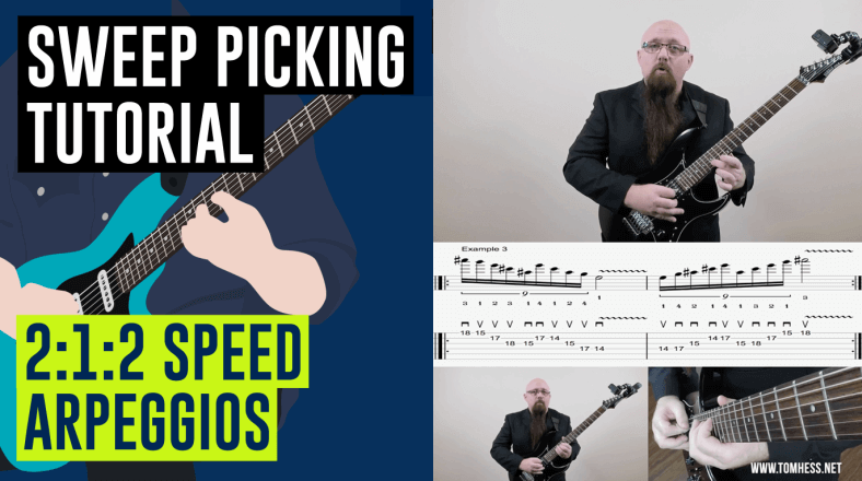 Sweep picking tutorial