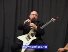 Tom Hess Demonstrating How To Play Metal Rhythm Guitar
