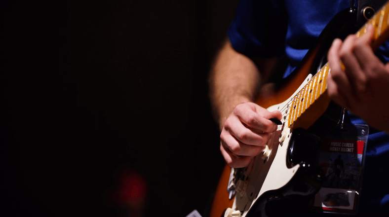 Playing fun guitar chords