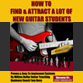 How To Attract A Lot Of New Guitar Students eCourse