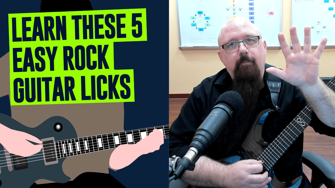 5 Easy Rock Guitar Licks