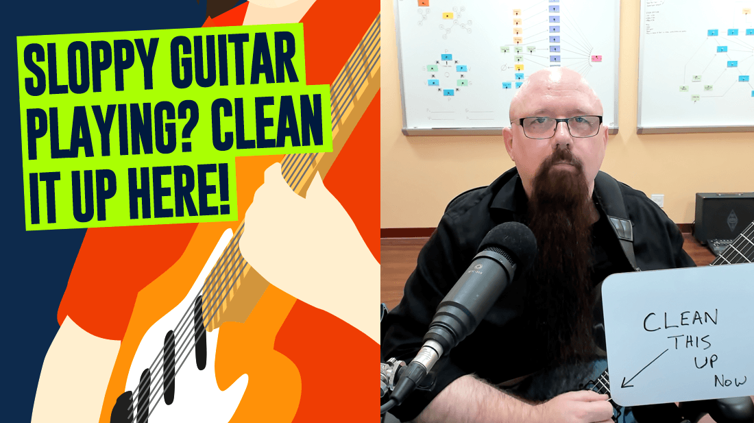 How To Clean Up Your Guitar Playing